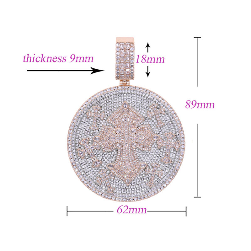 Hip Hop Bling Iced Out 12mm Wi - огляд і ціна Cuban Link Chain 12Mm