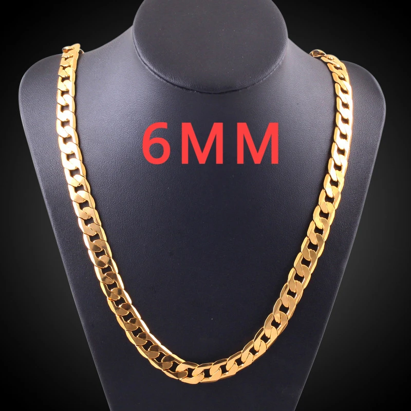 Whosale 925 Sterling Silver 6M - огляд і ціна 925 Sterling Silver Chain Necklace Men