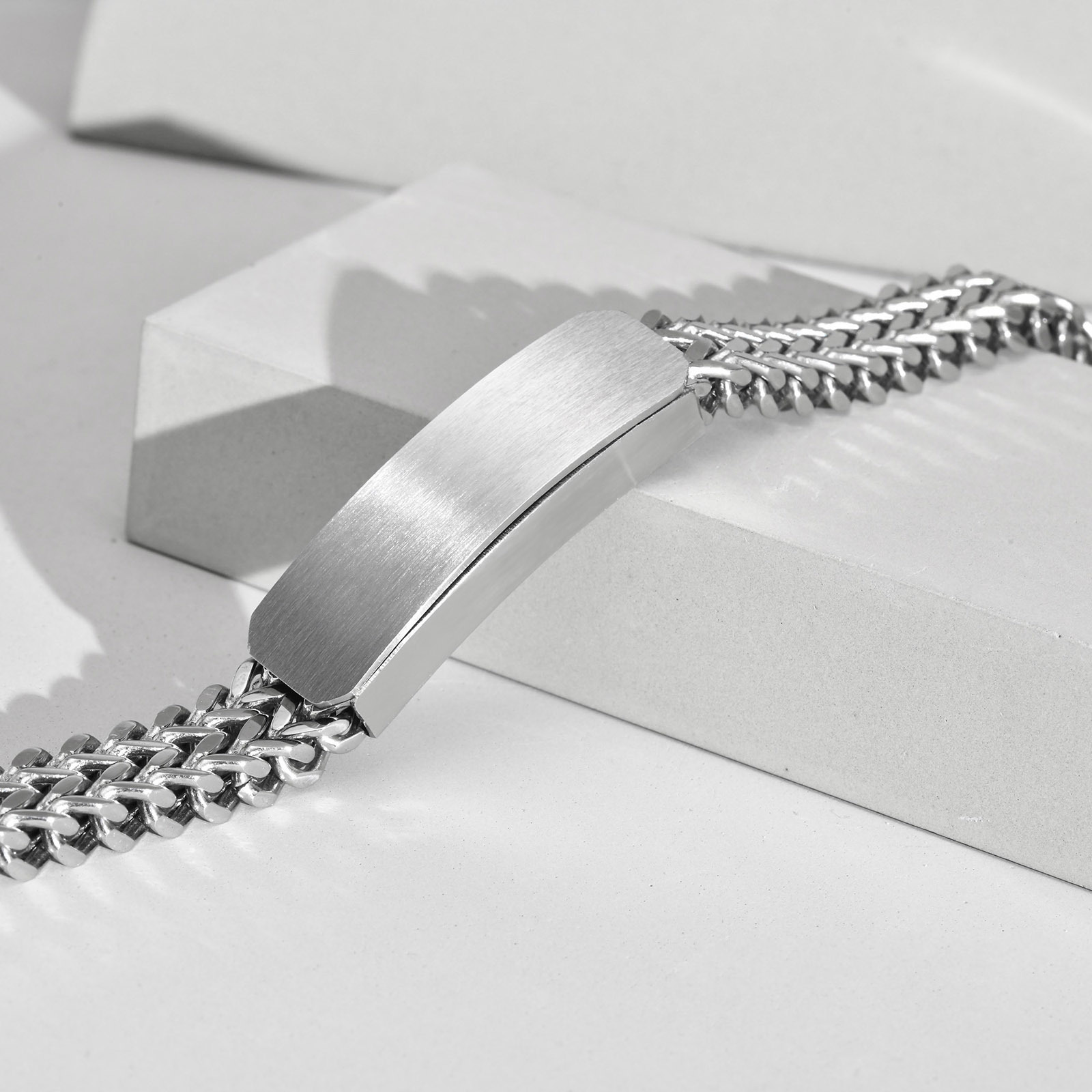 Free Customize ID Bracelets fo - огляд і ціна Cuban Link Chain 12Mm