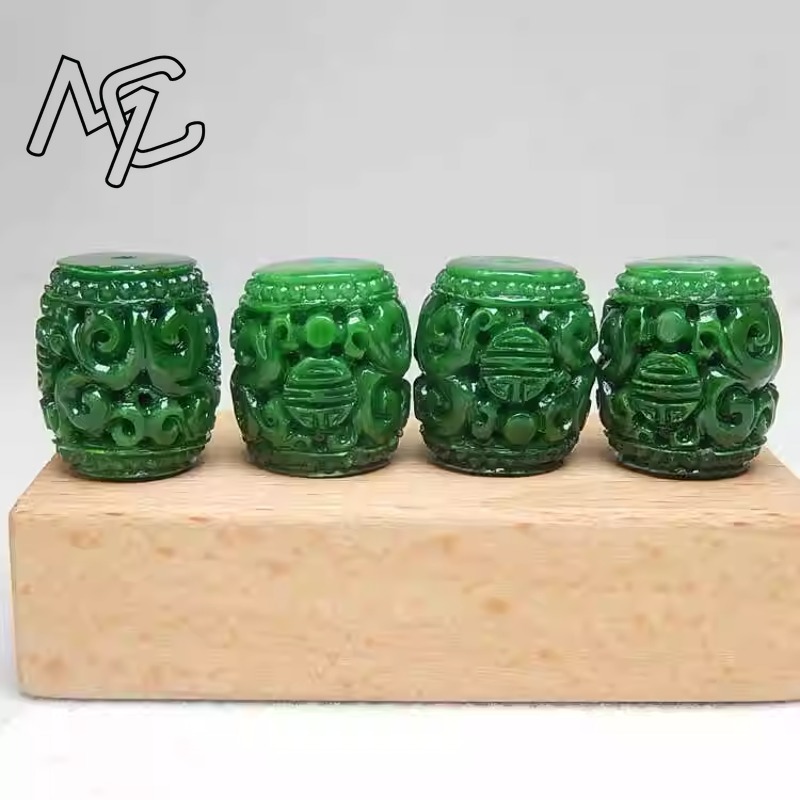 5pc Natural Green Jade Carving - огляд і ціна Bracelets