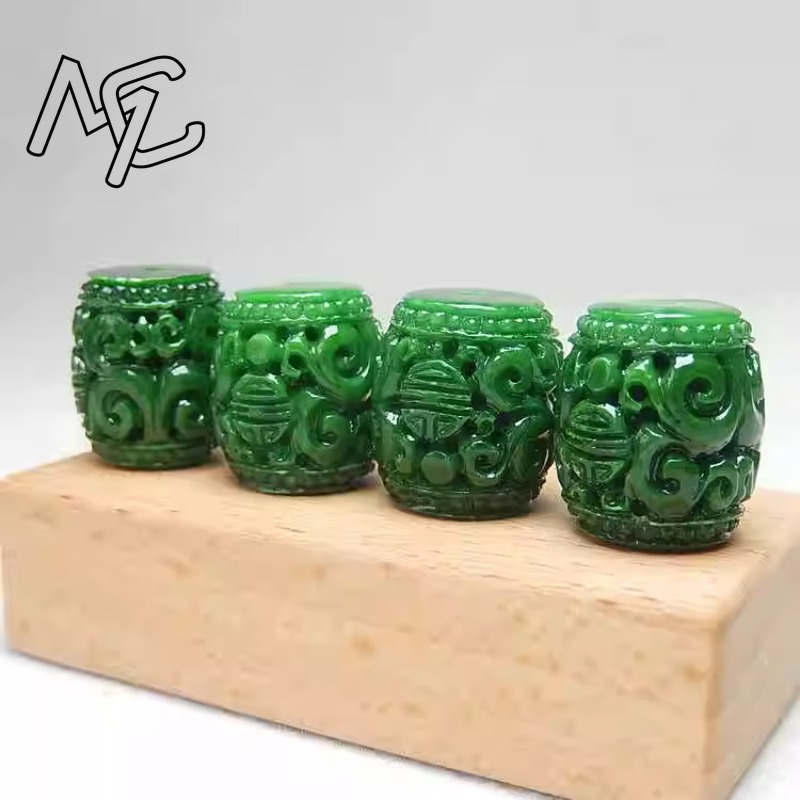5pc Natural Green Jade Carving - огляд і ціна Bracelets