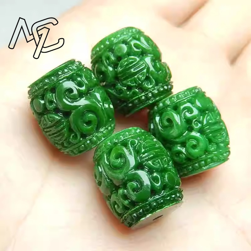 5pc Natural Green Jade Carving - огляд і ціна Bracelets