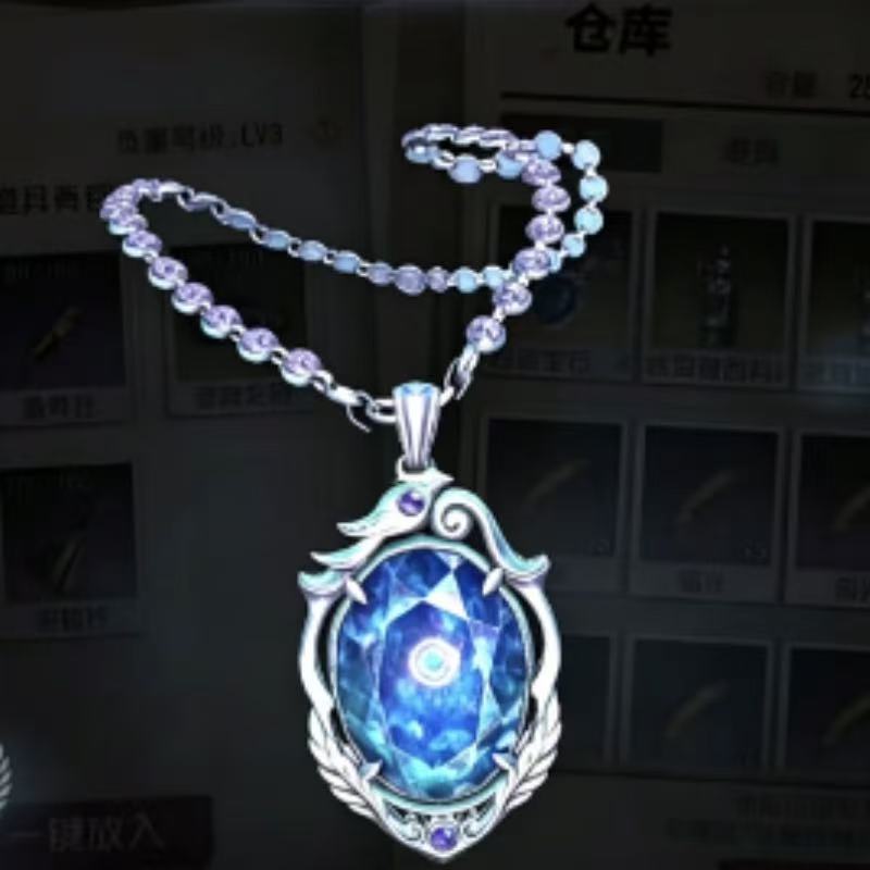 Identity V Cursed Sapphire Nec - огляд і ціна Anime Pendant Necklace