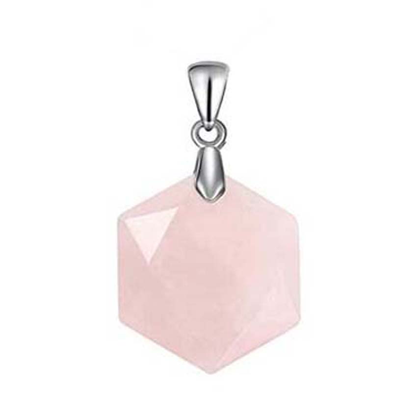 Crystal Hexagram Stone Pendant - огляд і ціна Crystal Pendant Necklace Natural Stone