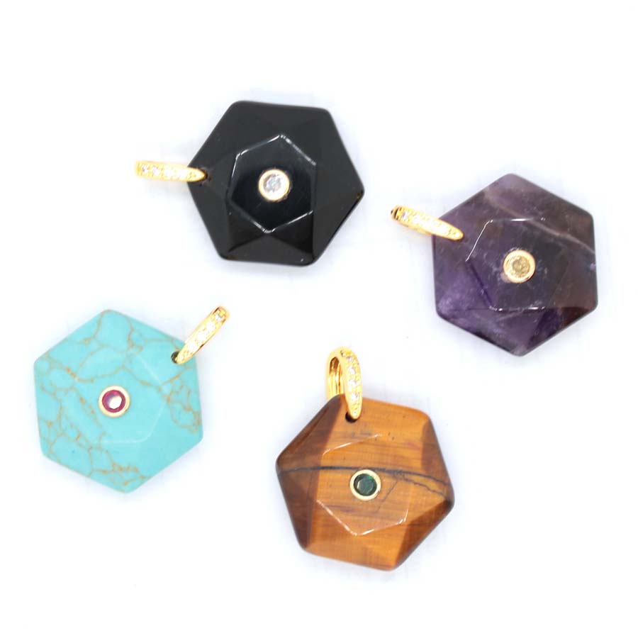 Charms Natural Healing Crystal - огляд і ціна Crystal Pendant Necklace Natural Stone
