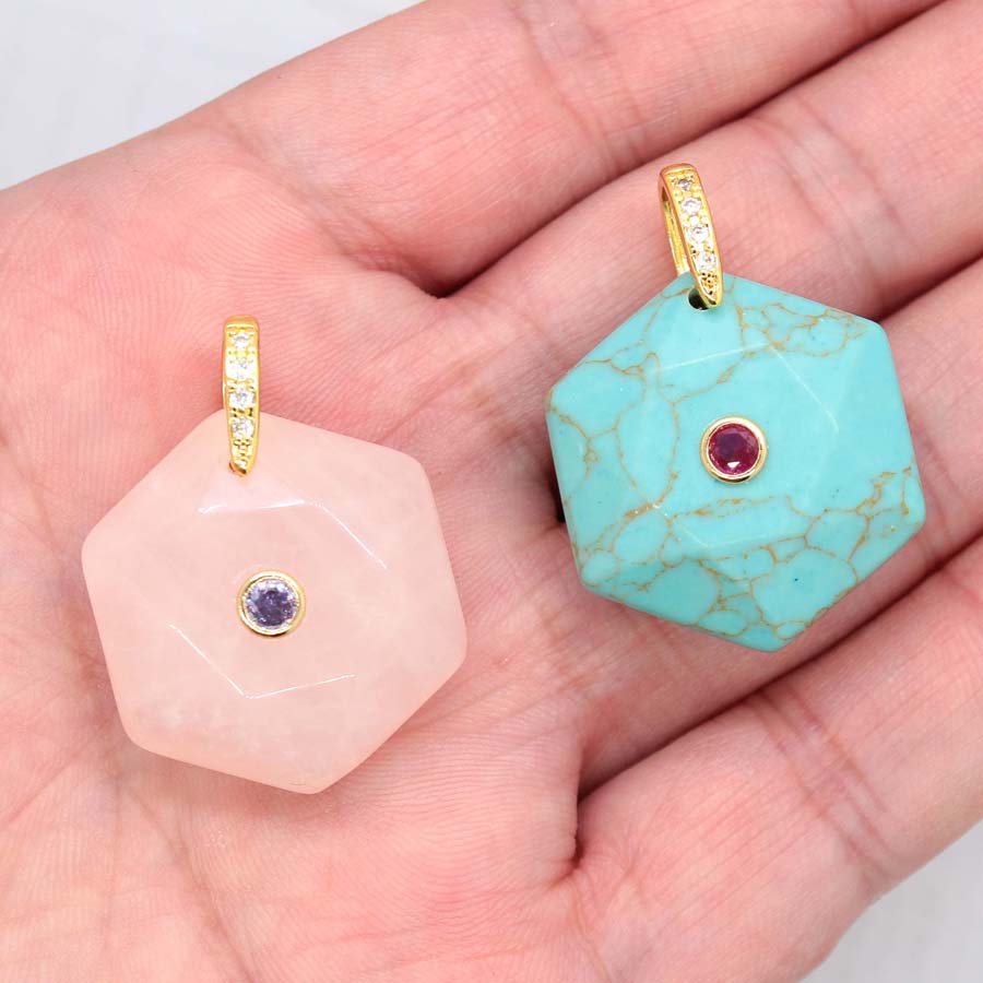 Charms Natural Healing Crystal - огляд і ціна Crystal Pendant Necklace Natural Stone