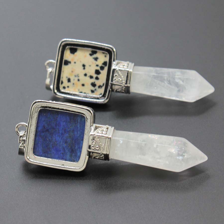 Charms Natural Healing Crystal - огляд і ціна Crystal Pendant Necklace Natural Stone