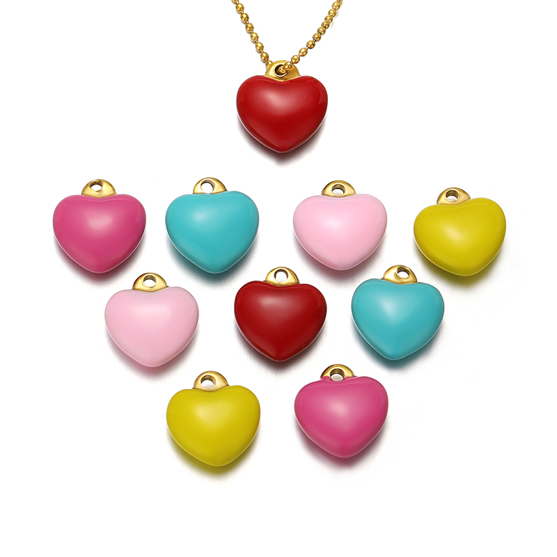 5pcs Summer Candy Color Enamel - огляд і ціна Earrings