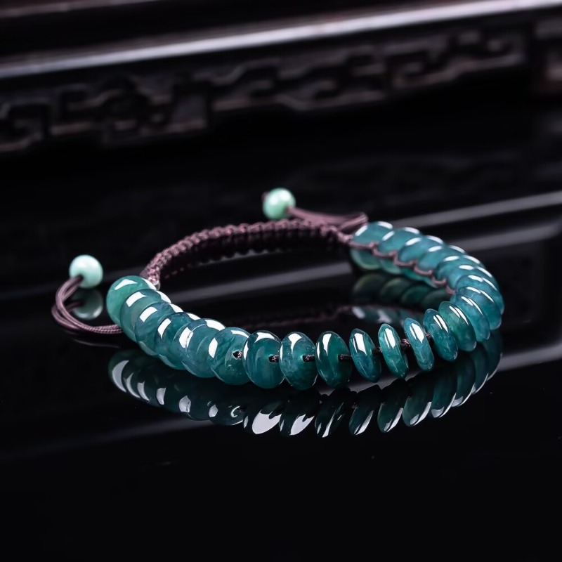 Natural Real Emerald Blue Wate - огляд і ціна Bracelets