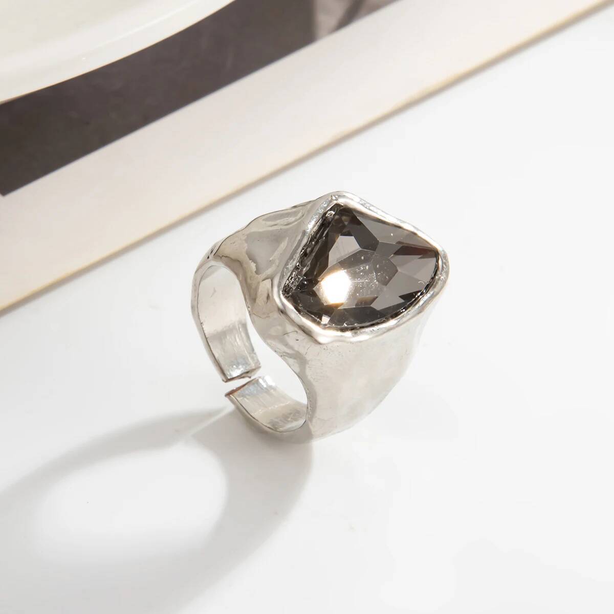 Salircon Vintage Black Acrylic - огляд і ціна Vintage Punk Knuckle Rings Set