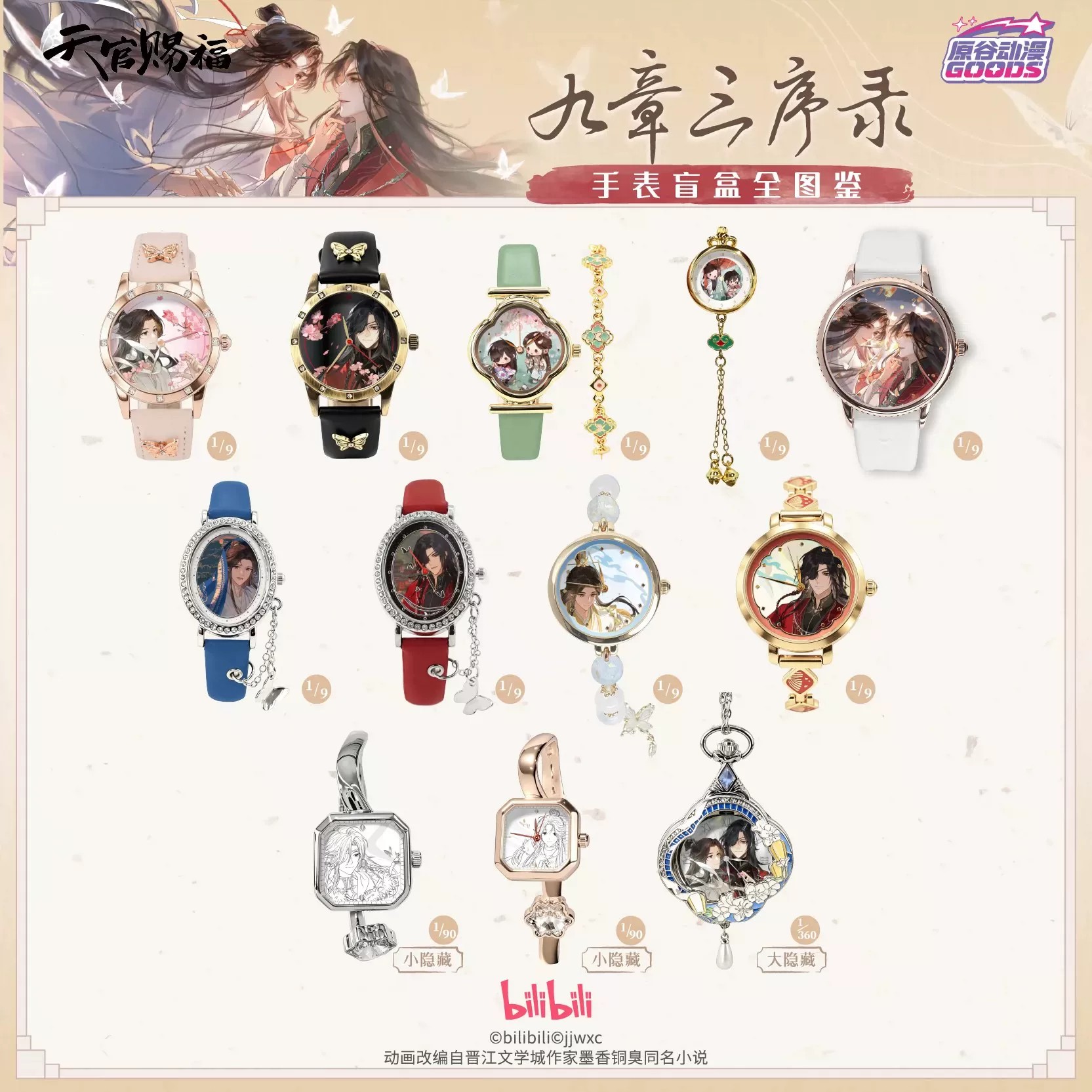 TGCF Tian Guan Ci Fu Hua Cheng - огляд і ціна Watch Accessories