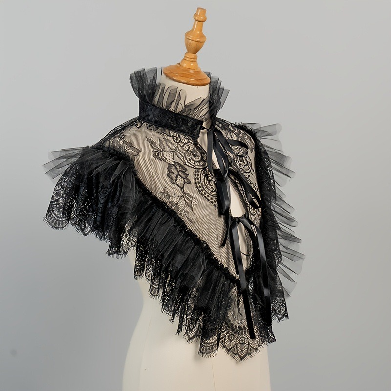 Gothic Style Lace Tulle False  - огляд і ціна Necklaces