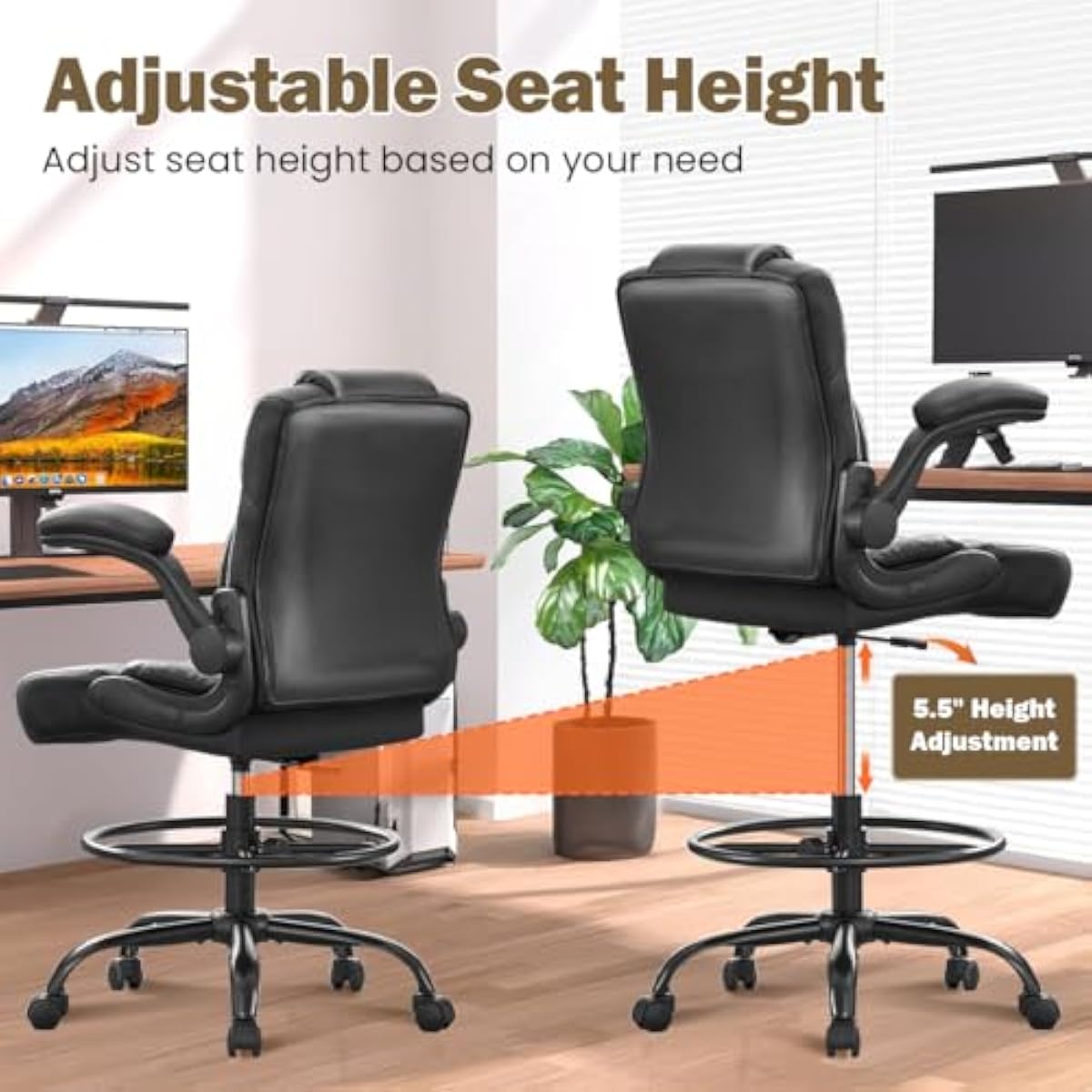 Ergonomic Tall Stool for Stand - огляд і ціна Rings