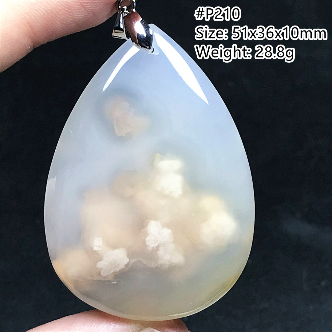 Natural Cherry Agate Necklace  - огляд і ціна Crystal Pendant Necklace Natural Stone