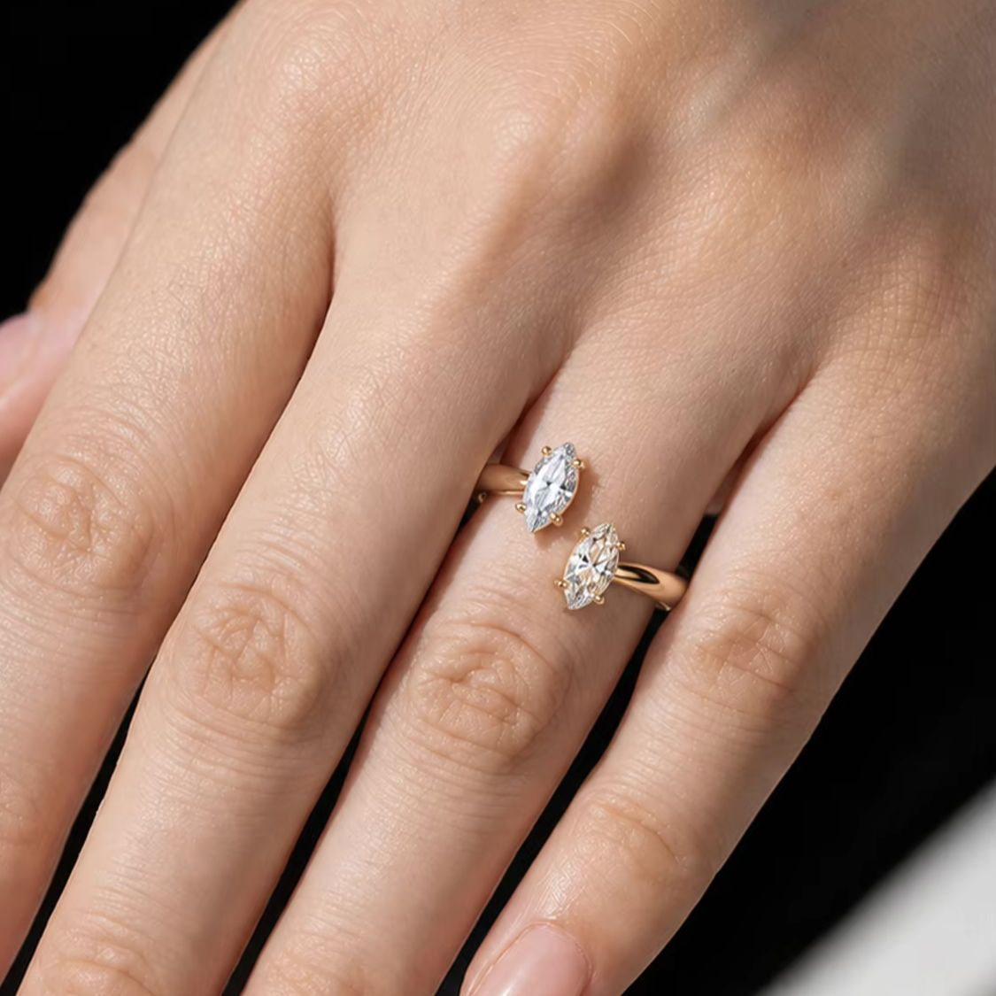 A 1-Carat 925 Sterling Silver  - огляд і ціна Moissanite Engagement Ring 1 Carat