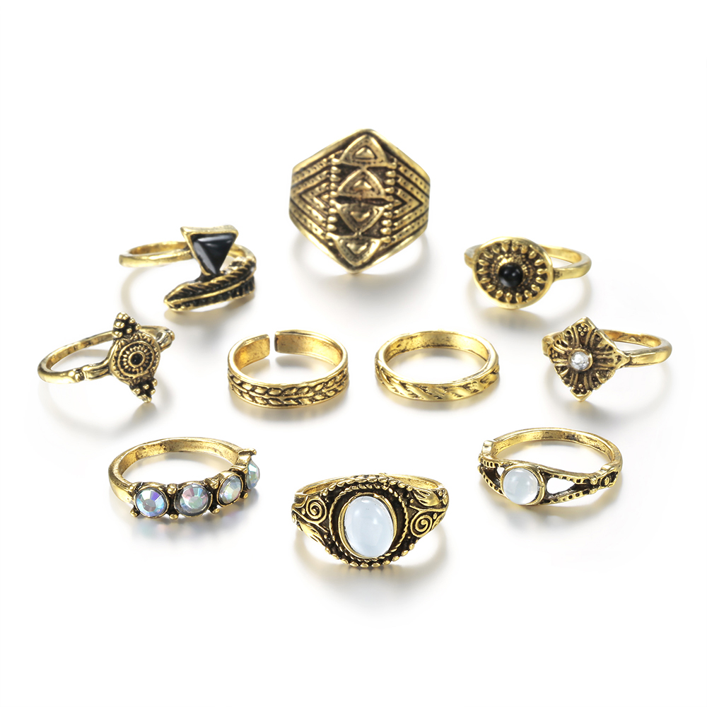 Meyfflin Vintage Knuckle Ring  - огляд і ціна Vintage Punk Knuckle Rings Set