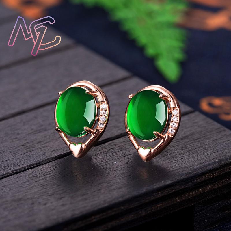 Natural Jade Flower Earrings S - огляд і ціна Earrings