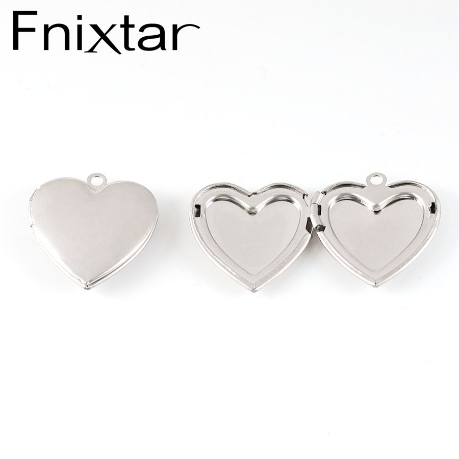 Fnixtar Love Heart Photo Frame - огляд і ціна Heart Locket Necklace Photo