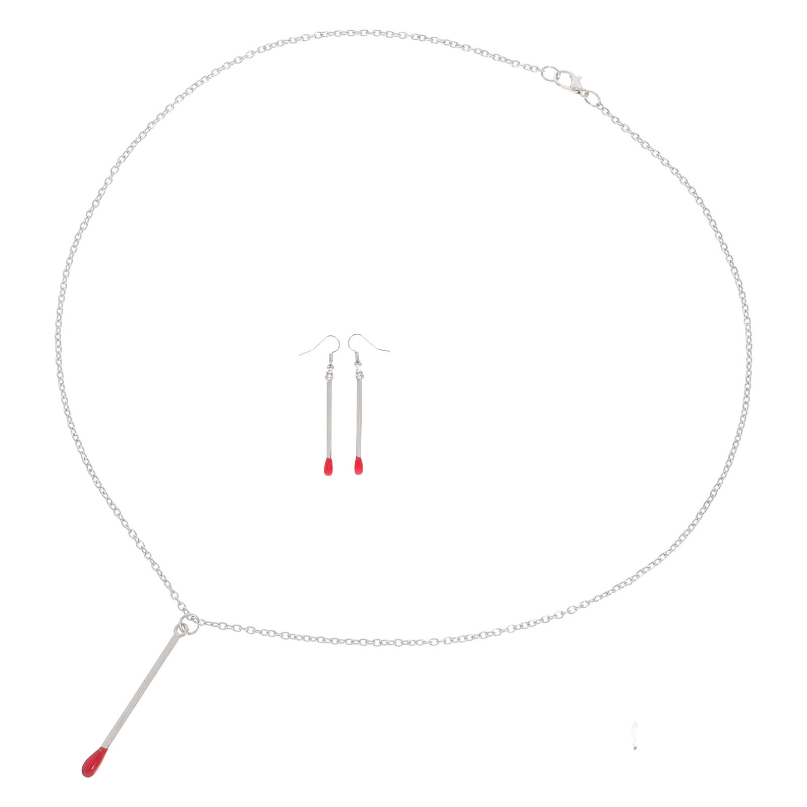 1Set Matchstick Earrings Neckl - огляд і ціна Earrings